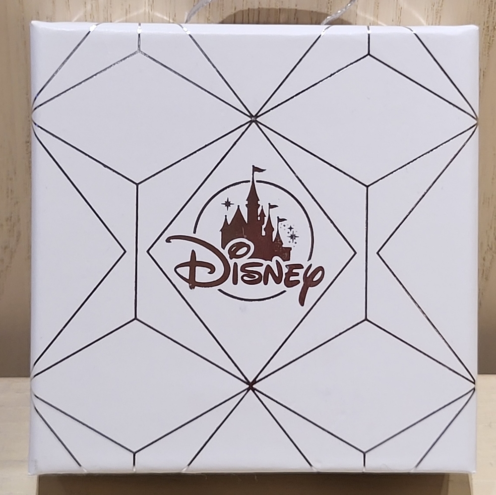 DISNEYLAND GOLD SILVER HOOP MICKEY ICON EARRINGS - Picture 3 of 3